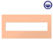 Legrand Canada - Five-Gang Screwless Wall Plate with Microban- Union Lighting Luminaires Decor