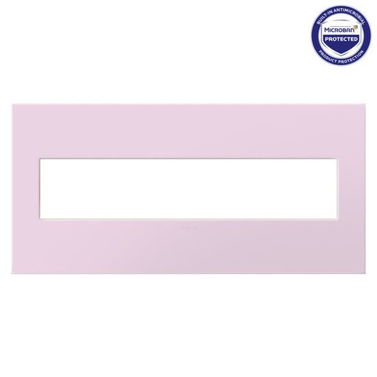 Legrand Canada - Five-Gang Screwless Wall Plate with Microban- Union Lighting Luminaires Decor