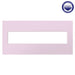 Legrand Canada - Five-Gang Screwless Wall Plate with Microban- Union Lighting Luminaires Decor