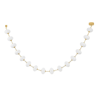 Corbett Lighting Canada - LED Chandelier - Nephele - Vintage Polished Brass- Union Lighting Luminaires Decor