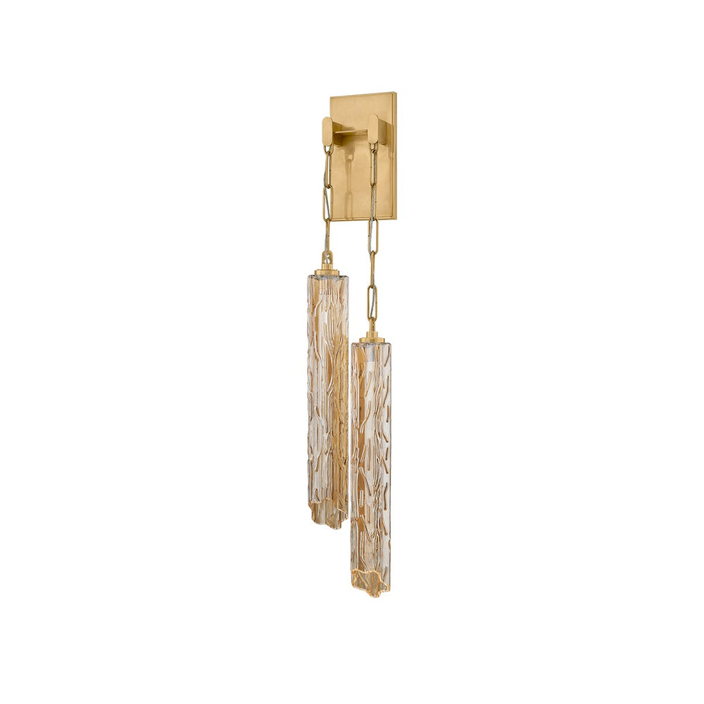 Corbett Lighting Canada - LED Wall Sconce - Malaga - Vintage Brass- Union Lighting Luminaires Decor