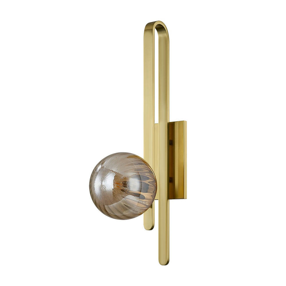 Corbett Lighting Canada - One Light Wall Sconce - Cronus - Vintage Polished Brass- Union Lighting Luminaires Decor