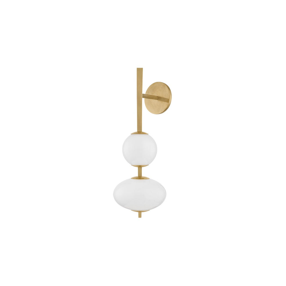 Corbett Lighting Canada - LED Wall Sconce - Charoite - Vintage Brass- Union Lighting Luminaires Decor