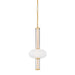 Corbett Lighting Canada - LED Pendant - Corbin - Vintage Brass- Union Lighting Luminaires Decor