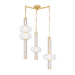 Corbett Lighting Canada - LED Chandelier - Corbin - Vintage Brass- Union Lighting Luminaires Decor