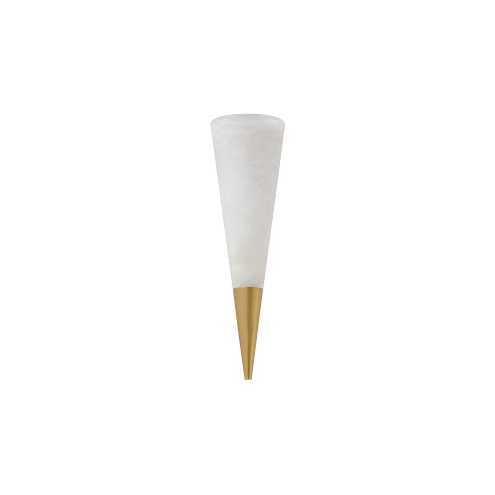 Corbett Lighting Canada - LED Wall Sconce - Fion - Vintage Brass- Union Lighting Luminaires Decor