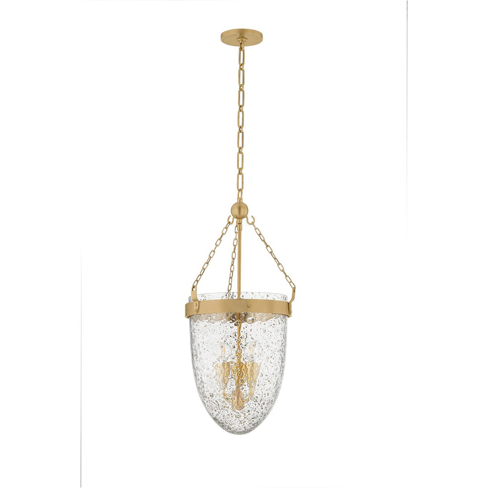 Corbett Lighting Canada - Three Light Lantern - Angus - Vintage Brass- Union Lighting Luminaires Decor