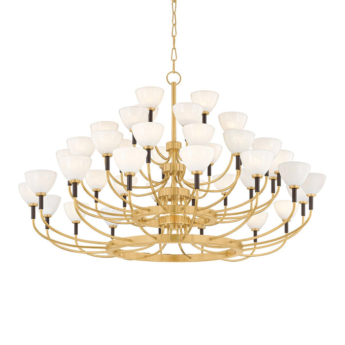 Corbett Lighting Canada - LED Chandelier - Brahma - Vintage Brass- Union Lighting Luminaires Decor