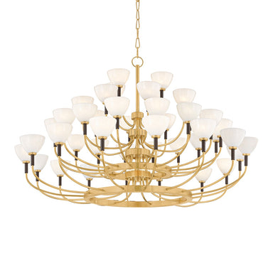 Corbett Lighting Canada - LED Chandelier - Brahma - Vintage Polished Brass/Bronze- Union Lighting Luminaires Decor