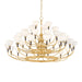 Corbett Lighting Canada - LED Chandelier - Brahma - Vintage Polished Brass/Bronze- Union Lighting Luminaires Decor