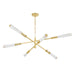 Corbett Lighting Canada - LED Chandelier - Dashiell - Vintage Polished Brass- Union Lighting Luminaires Decor