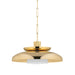 Corbett Lighting Canada - One Light Pendant - Ravenna - Vintage Brass- Union Lighting Luminaires Decor