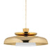 Corbett Lighting Canada - One Light Pendant - Ravenna - Vintage Brass- Union Lighting Luminaires Decor