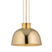 Corbett Lighting Canada - One Light Pendant - Perseus - Vintage Brass- Union Lighting Luminaires Decor