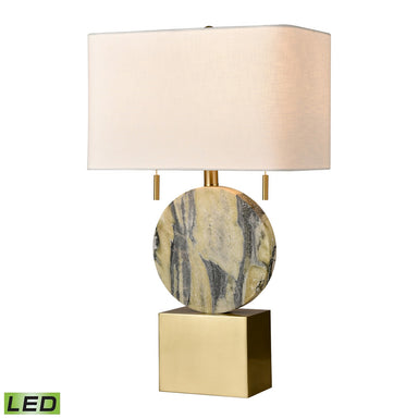 ELK Home - LED Table Lamp - Carrin - Honey Brass- Union Lighting Luminaires Decor