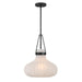 Meridian - One Light Pendant - Matte Black- Union Lighting Luminaires Decor