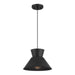 Meridian - One Light Pendant - Matte Black- Union Lighting Luminaires Decor