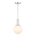 Meridian - One Light Pendant - Chrome- Union Lighting Luminaires Decor