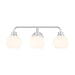 Meridian - Three Light Bathroom Vanity - Chrome- Union Lighting Luminaires Decor