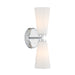 Meridian - Two Light Wall Sconce - Chrome- Union Lighting Luminaires Decor