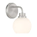 Meridian - One Light Wall Sconce - Brushed Nickel- Union Lighting Luminaires Decor