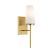 Meridian - One Light Wall Sconce - Natural Brass- Union Lighting Luminaires Decor