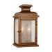 Visual Comfort Studio Canada - Two Light Wall Lantern - Pediment - Natural Copper- Union Lighting Luminaires Decor
