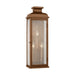 Visual Comfort Studio Canada - Three Light Wall Lantern - Pediment - Natural Copper- Union Lighting Luminaires Decor