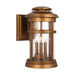 Visual Comfort Studio Canada - Three Light Wall Lantern - Newport - Natural Copper- Union Lighting Luminaires Decor