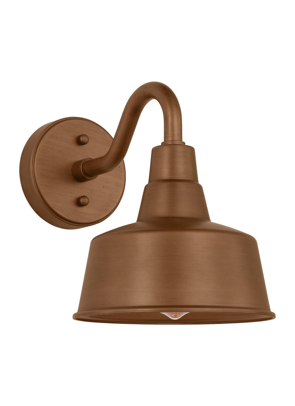 Visual Comfort Studio Canada - One Light Wall Lantern - Barn Light - Natural Copper- Union Lighting Luminaires Decor