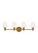 Visual Comfort Studio Canada - Four Light Vanity - Xavierre - Burnished Brass- Union Lighting Luminaires Decor