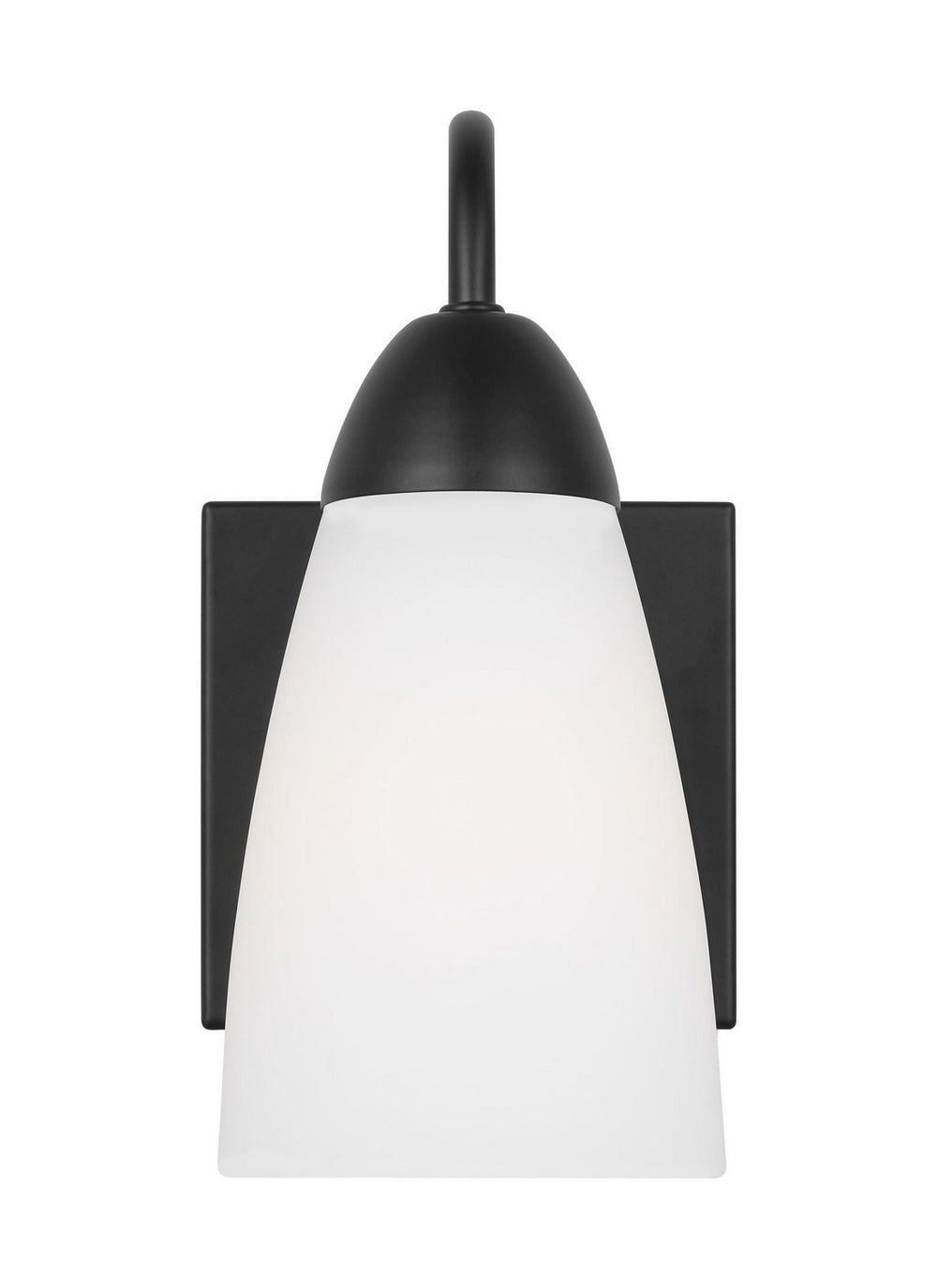 Generation Lighting Canada - One Light Wall / Bath Sconce - Seville - Midnight Black- Union Lighting Luminaires Decor