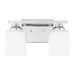 Generation Lighting Canada - Two Light Wall / Bath Sconce - Vinton - Chrome- Union Lighting Luminaires Decor