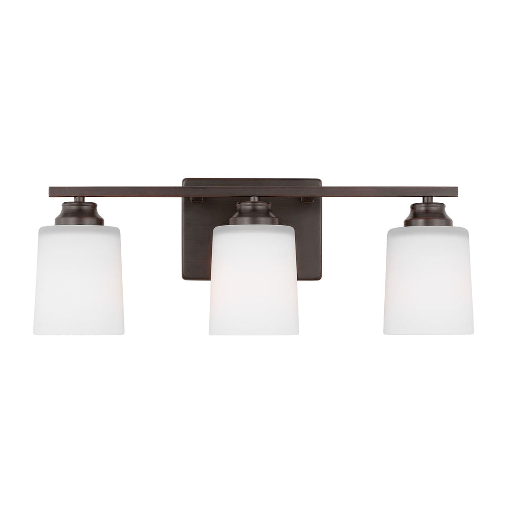 Generation Lighting Canada - Three Light Wall / Bath - Vinton - Bronze- Union Lighting Luminaires Decor