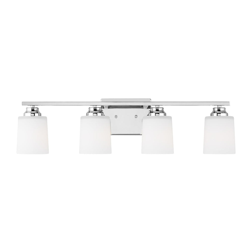 Generation Lighting Canada - Four Light Wall / Bath Sconce - Vinton - Chrome- Union Lighting Luminaires Decor