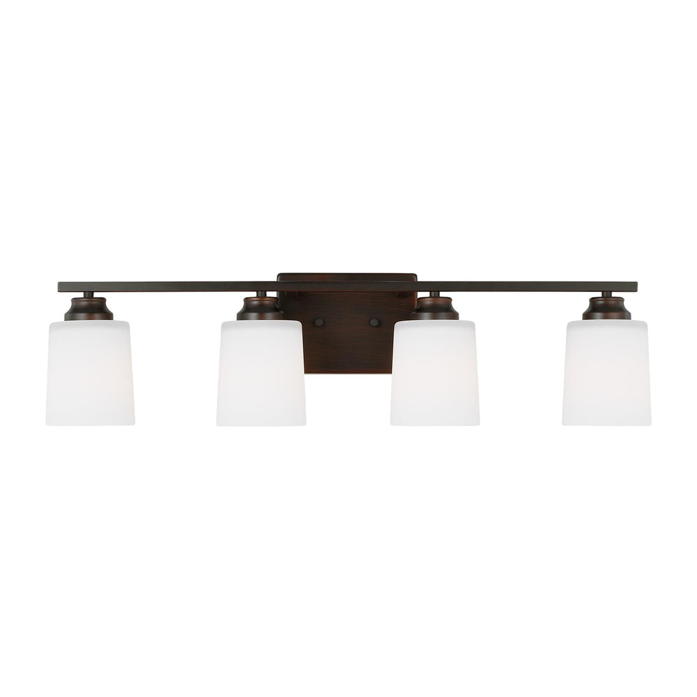 Generation Lighting Canada - Four Light Wall / Bath Sconce - Vinton - Bronze- Union Lighting Luminaires Decor