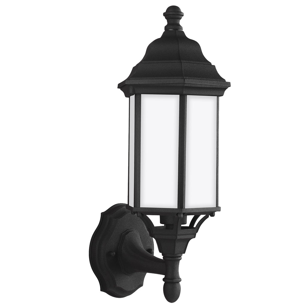 Generation Lighting Canada - One Light Outdoor Wall Lantern - Sevier - Black- Union Lighting Luminaires Decor
