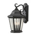 Generation Lighting Canada - Three Light Outdoor Wall Lantern - Martinsville - Black- Union Lighting Luminaires Decor