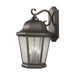 Generation Lighting Canada - Four Light Outdoor Wall Lantern - Martinsville - Corinthian Bronze- Union Lighting Luminaires Decor