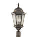 Generation Lighting Canada - Three Light Outdoor Post Lantern - Martinsville - Corinthian Bronze- Union Lighting Luminaires Decor