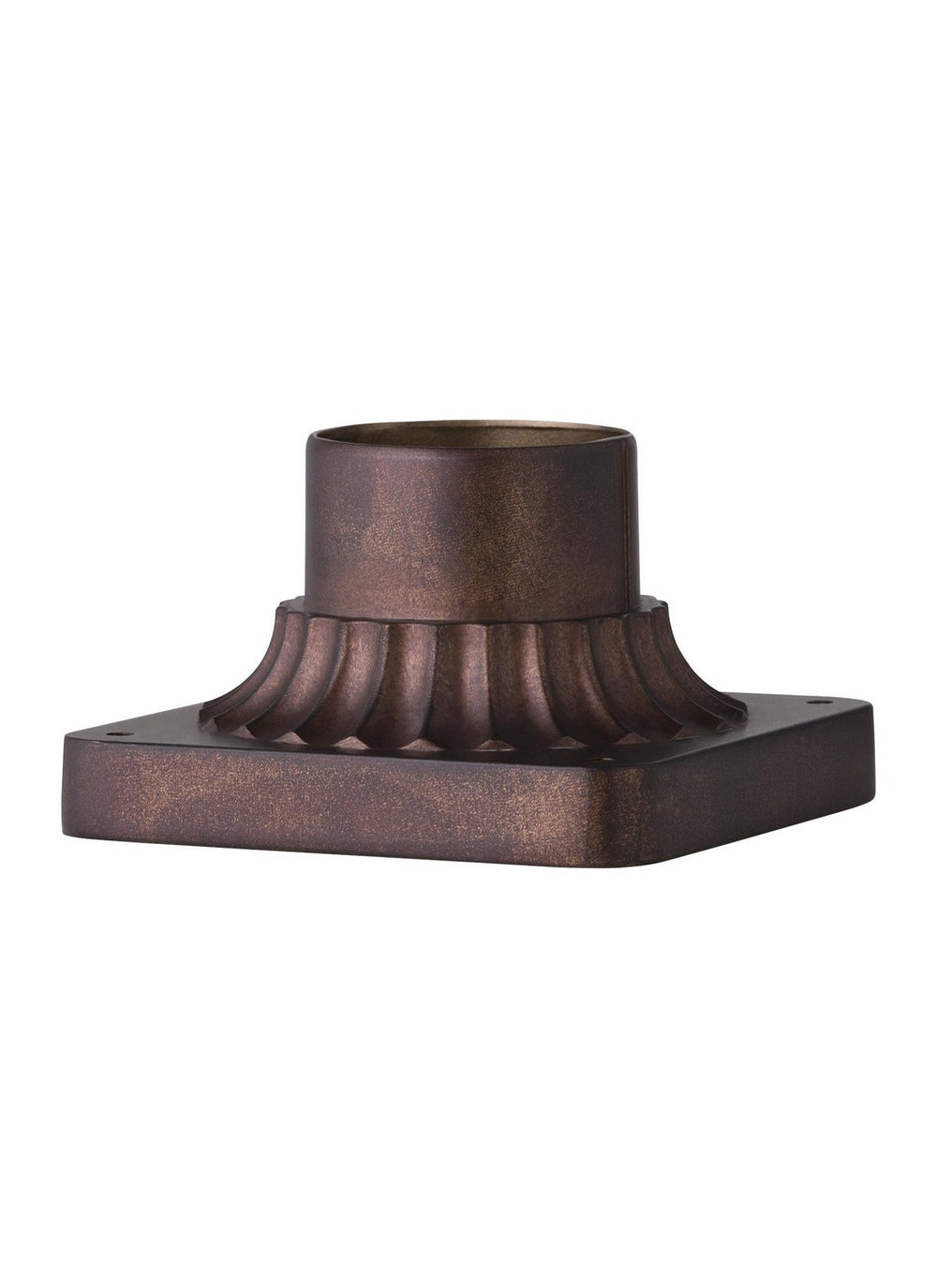 Generation Lighting Canada - Pier Mount Base - Outdoor Pier Mounts - Copper Oxide- Union Lighting Luminaires Decor