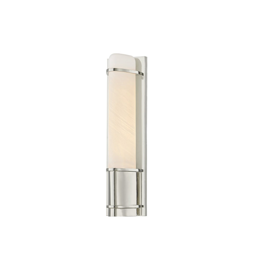 Hudson Valley Canada - One Light Wall Sconce - Tottenville - Polished Nickel- Union Lighting Luminaires Decor