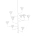 Hudson Valley Canada - Nine Light Chandelier - Alora - White Plaster- Union Lighting Luminaires Decor