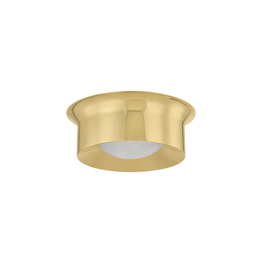 Hudson Valley Canada - LED Flush Mount - Noxon - Aged Brass- Union Lighting Luminaires Decor