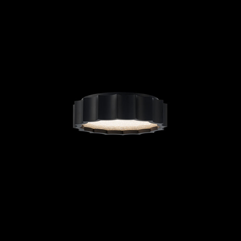 Schonbek - LED Flush Mount - Tarte - Black- Union Lighting Luminaires Decor