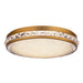 Schonbek - LED Flush Mount - Kristally - Aged Brass- Union Lighting Luminaires Decor