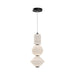 Alora Canada - LED Pendant - Bijou - Matte Black/Opal Matte Glass- Union Lighting Luminaires Decor