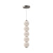 Alora Canada - LED Pendant - Bijou - Brushed Nickel/Opal Matte Glass- Union Lighting Luminaires Decor