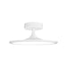 Alora Canada - LED Semi Flush Mount - Issa - White- Union Lighting Luminaires Decor