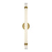 Alora Canada - LED Wall/Vanity - Madison - Vintage Brass/Glossy Opal- Union Lighting Luminaires Decor